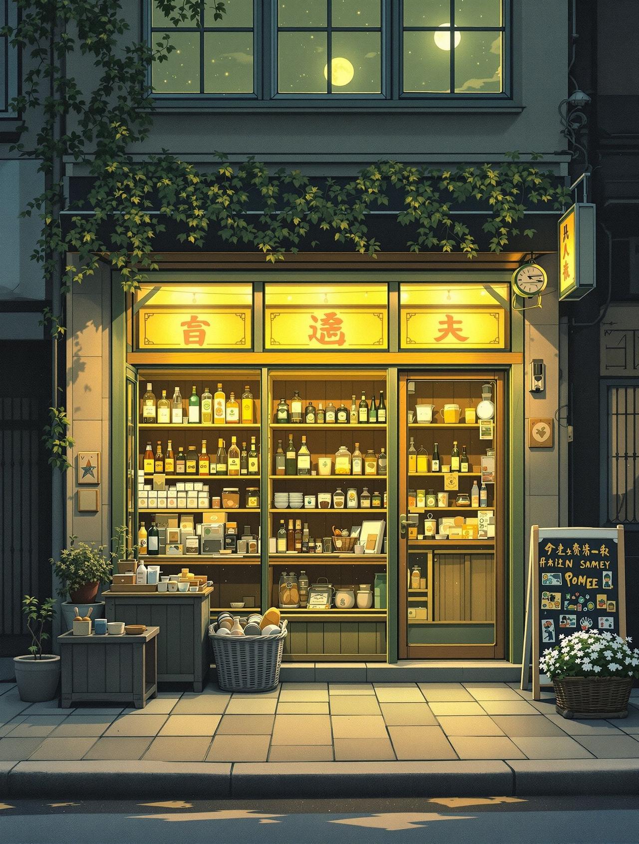 番茄段剧 月亮杂货铺 - 深夜暖心剧场，温情日常治愈短剧
