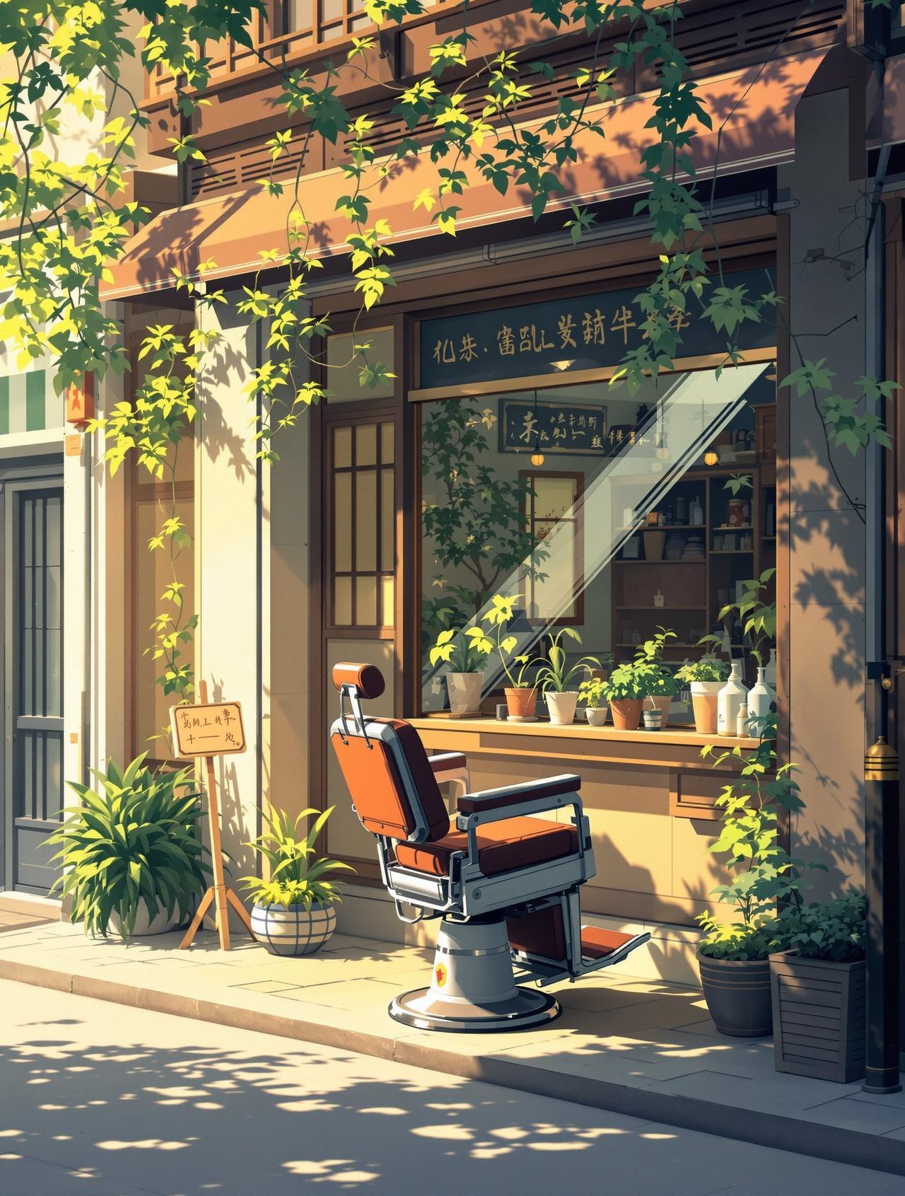 番茄段剧 老街理发店 - 邻里温情纪实,友谊物语治愈短剧排行榜